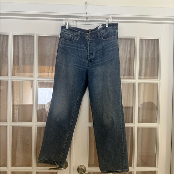 Banana Republic Denim - Banana Republic High Rise Straight Blue Denim Jeans